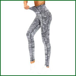 Thick High Waist Yoga Pants with Pockets, Tummy Control Leggings